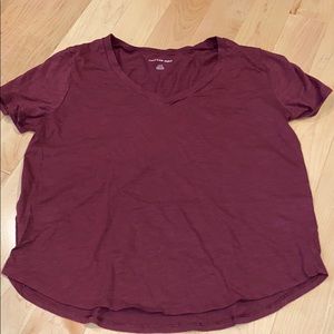 American Eagle Maroon Tee-Shirt